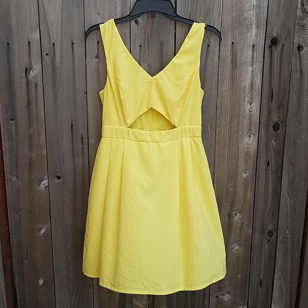 🌻Yellow summer dress - Picture 2 of 8